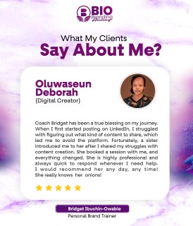 bio branding oluwaseun